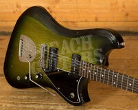 Novo Nucleus Voltur J | Cat's Eye Burst - Black Pickguard