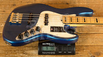 Fender American Ultra Jazz Bass | Maple - Cobra Blue