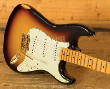 Fender Custom Shop Limited '62 Strat Relic Maple Board 3-Tone Sunburst