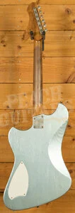 Novo Nucleus Voltur J | Ice Blue Metallic - Parchment Pickguard
