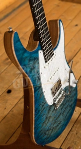 Mayones Aquila QM 6 Lagoon Burst Quilted Maple