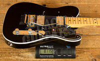 Fender American Ultra Luxe Telecaster Floyd Rose HH | Maple - Mystic Black