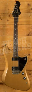 Novo Nucleus Voltur V2 | Gold Top Gold - Black Pickguard
