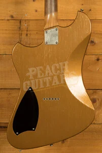 Novo Nucleus Voltur V2 | Gold Top Gold - Black Pickguard