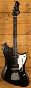 Novo Nucleus Voltur J | Bull Black - Parchment Pickguard