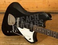 Novo Nucleus Voltur J | Bull Black - Parchment Pickguard