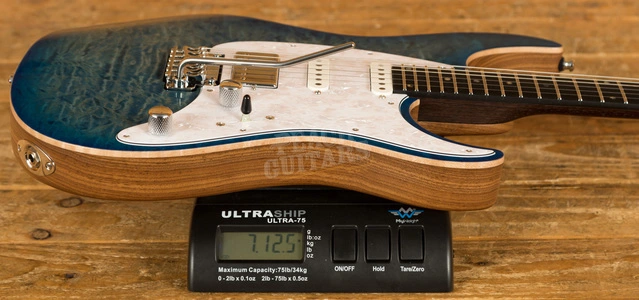 Mayones Aquila QM 6 Lagoon Burst Quilted Maple