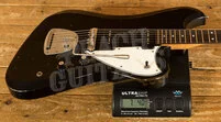 Novo Nucleus Voltur J | Bull Black - Parchment Pickguard