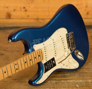Fender American Ultra Strat LH Maple Cobra Blue