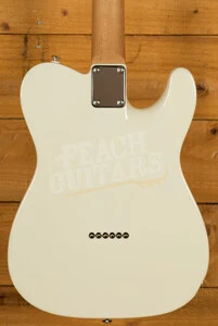 Suhr Alt T Dealer Select - Olympic White w/Roasted Maple/RW Left Handed