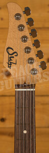 Suhr Alt T Dealer Select - Olympic White w/Roasted Maple/RW Left Handed