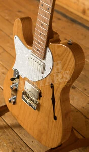 Suhr Alt T Dealer Select - Natural with Roasted Maple Left Handed