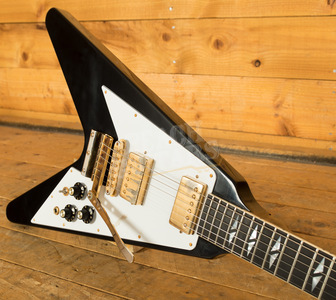 Gibson Custom Jimi Hendrix 69 Flying V Ebony Aged GH