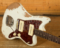 Fender Custom Shop 59 Jazzmaster Heavy Relic Olympic White