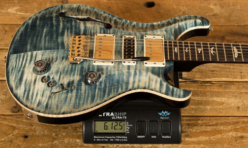 PRS Special Semi Hollow Faded Whale Blue Pattern