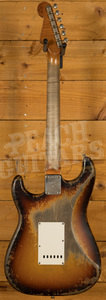 Fender Custom Shop '61 Strat Ultra Relic 3 Tone Sunburst Dale Wilson