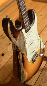Fender Custom Shop '61 Strat Ultra Relic 3 Tone Sunburst Dale Wilson