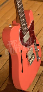 Suhr Alt T Dealer Select - Fiesta Red w/Roasted Maple/RW