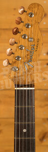 Fender Custom Shop Artisan Buckeye Burl Double Esquire | NOS Aged Natural