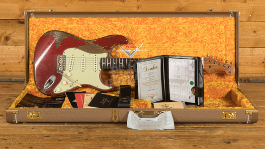 Fender Custom Shop '61 Strat Heavy Relic Dakota Red Dale Wilson