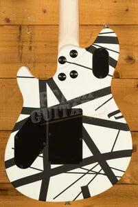 EVH Wolfgang Special Striped Series Ebony Black & White