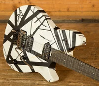 EVH Wolfgang Special Striped Series Ebony Black & White
