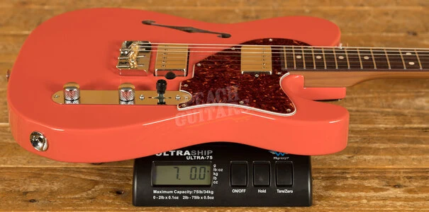 Suhr Alt T Dealer Select - Fiesta Red w/Roasted Maple/RW