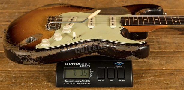 Fender Custom Shop Masterbuilt Dale Wilson 61 Strat - Ultra Relic 3-Tone Sunburst