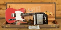 Fender Custom Shop 62 Tele Custom - Journeyman Relic Fiesta Red