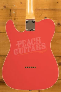 Fender Custom Shop 62 Tele Custom - Journeyman Relic Fiesta Red