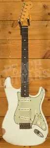 Fender Custom Shop Masterbuilt David Brown '61 Strat - Relic Olympic White
