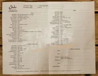 Suhr Standard Thin Burst Limited Edition - Trans Purple