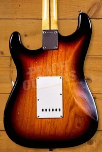 Fender Custom Shop Masterbuilt Kyle McMillin 58 Ash Strat - Faded Aged Chocolate 3-Tone Sunburst