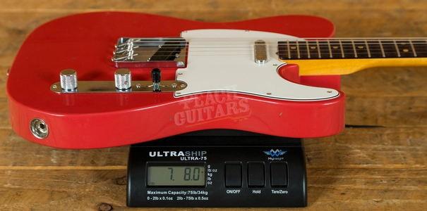 Fender Custom Shop 60s Tele Journeyman Relic Aged Fiesta Red