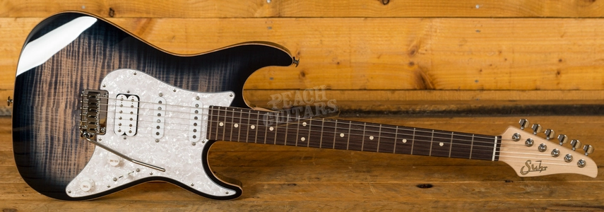 Suhr Standard Pro HSS Faded Trans Whale Blue