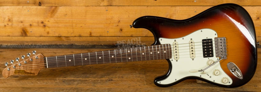 Xotic California Style Classic XSC-2 3 Tone Burst Light Aged