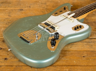 Fender Custom Shop 1964 Jaguar Aged Firemist Silver