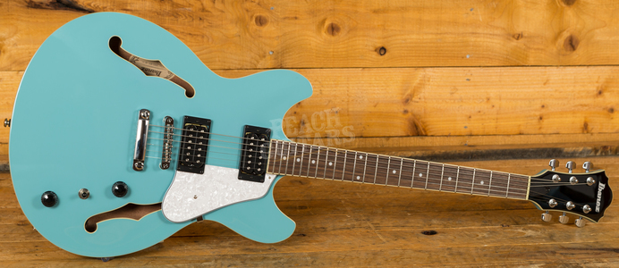 Ibanez 2019 AS63-MTB Mint Blue - Peach Guitars