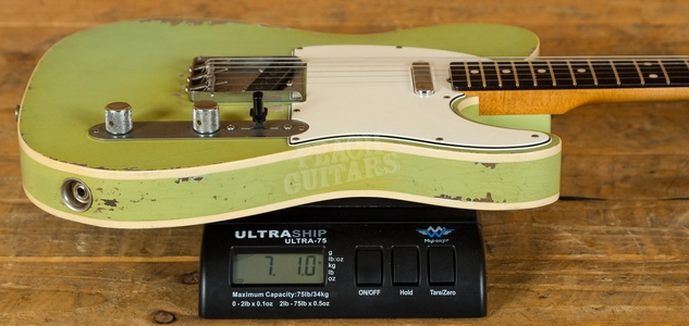 Fender Custom Shop Dale Wilson Masterbuilt 60s Tele Custom Relic Surf Green