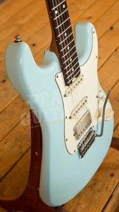 Schecter USA Custom Shop Traditional II Wembley Sonic Blue