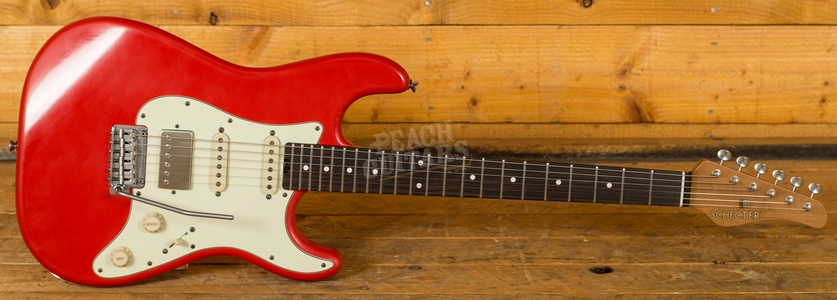 Schecter USA Custom Shop Traditional II Wembley Fiesta Red
