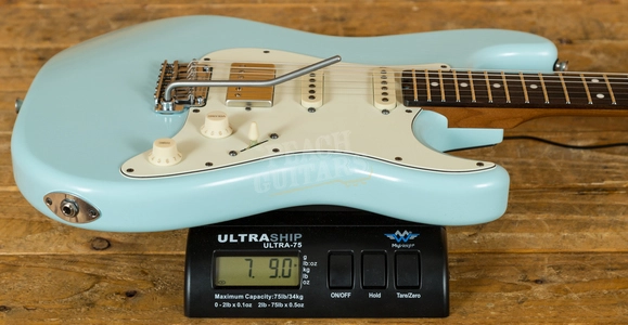 Schecter USA Custom Shop Traditional II Wembley Sonic Blue