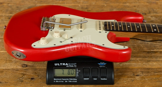 Schecter USA Custom Shop Traditional II Wembley Fiesta Red