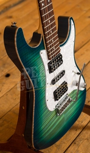 Schecter USA Custom Shop Sunset Custom Caribbean Burst HSH