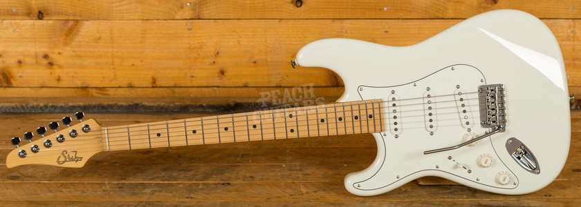 Suhr Classic Pro Olympic White MS SSS Left Handed