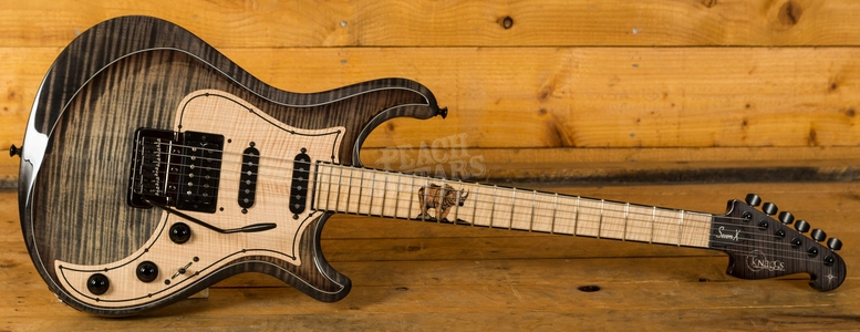 Knaggs Black Rhino #8 Severn X Single Purf Charcoal Burst