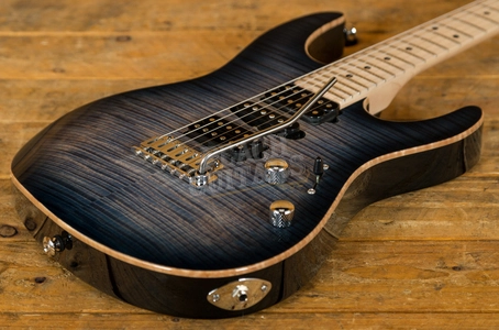 Suhr Modern Pro Faded Trans Whale Blue Burst Maple HSH