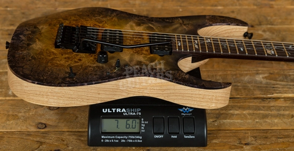 Ibanez J Custom Burl Top Root Beer Brown Andara