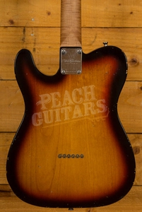 Xotic California Classic XTC-1 Light Ageing 3 Tone Burst Rosewood