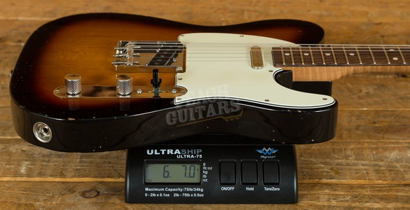 Xotic California Classic XTC-1 Light Ageing 3 Tone Burst Rosewood